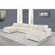 Option Beige with 2 Ottoman