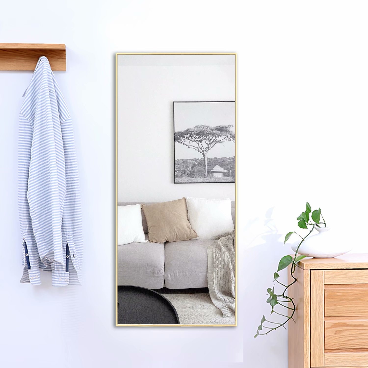 Rectangular Bedroom Vanity Mirror photo