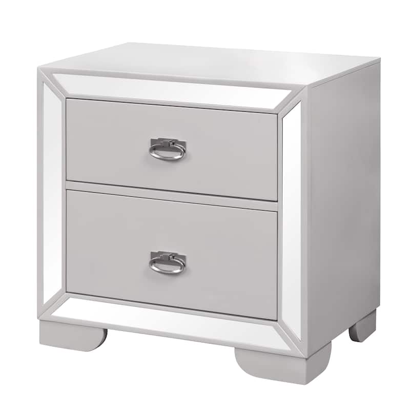 Grand Gloria Champagne Upholstered Bedroom Set