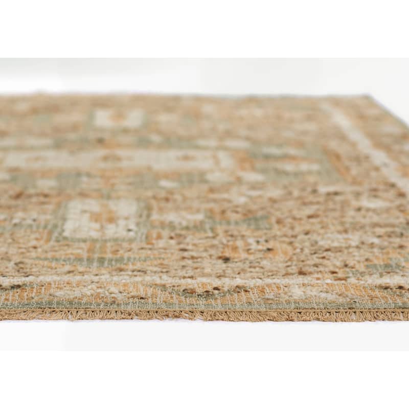 Momeni Nirvana Hand Woven Wool and Jute Oriental Area Rug