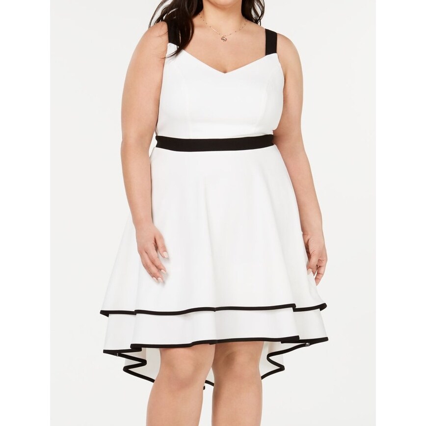 white dress size 16w