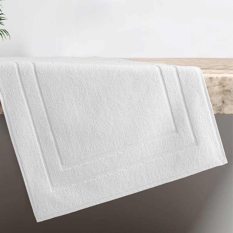 Authentic Hotel and Spa 100% Turkish Cotton Anovia Bath Mat