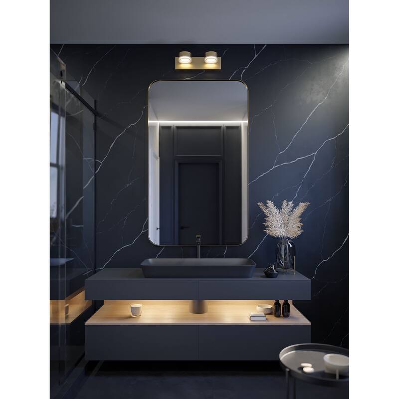 AFX EMAV1604LAJUD Emma 2 Light 16" Wide Vanity Light