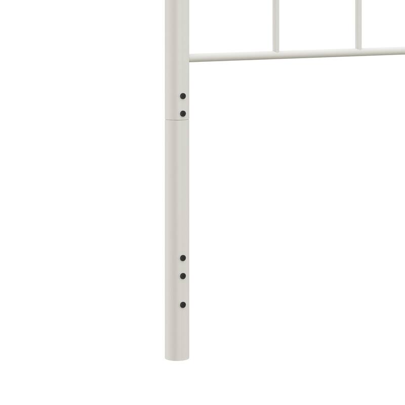 Hillsdale Kirkland Metal Headboard, White