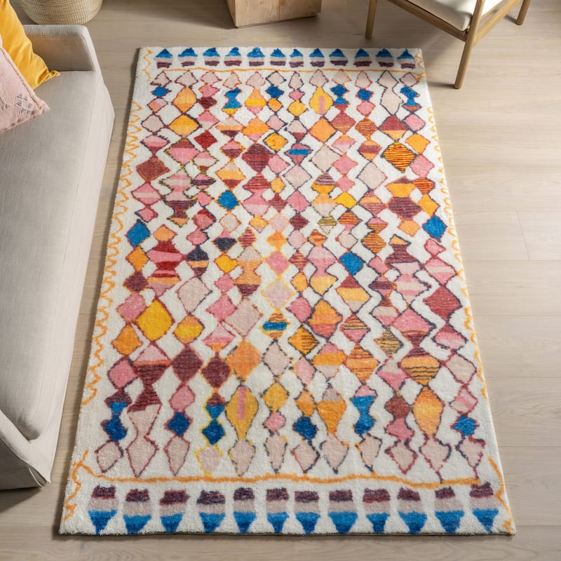 Nuloom SpinClean Machine Washable Area Rug - 4' x 6' - Multicolor - Rectangle