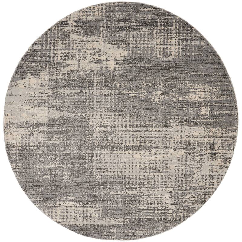 Calvin Klein Rush Abstract Modern Neutral Area Rug