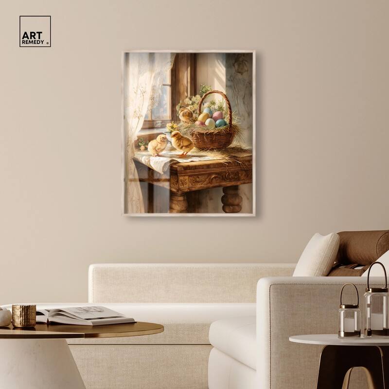 Easter Morn Shadowbox by Art Remedy