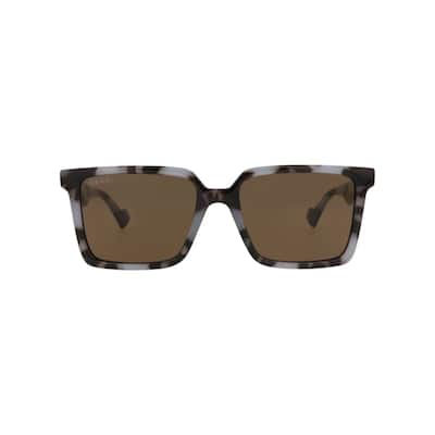 Gucci Square-Frame Injection Sunglasses