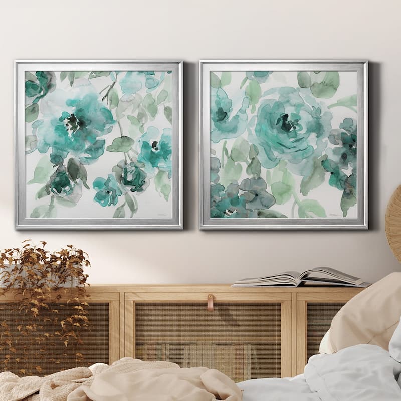Belle's Teal I-Premium Framed Canvas - Ready to Hang - Multi-Color