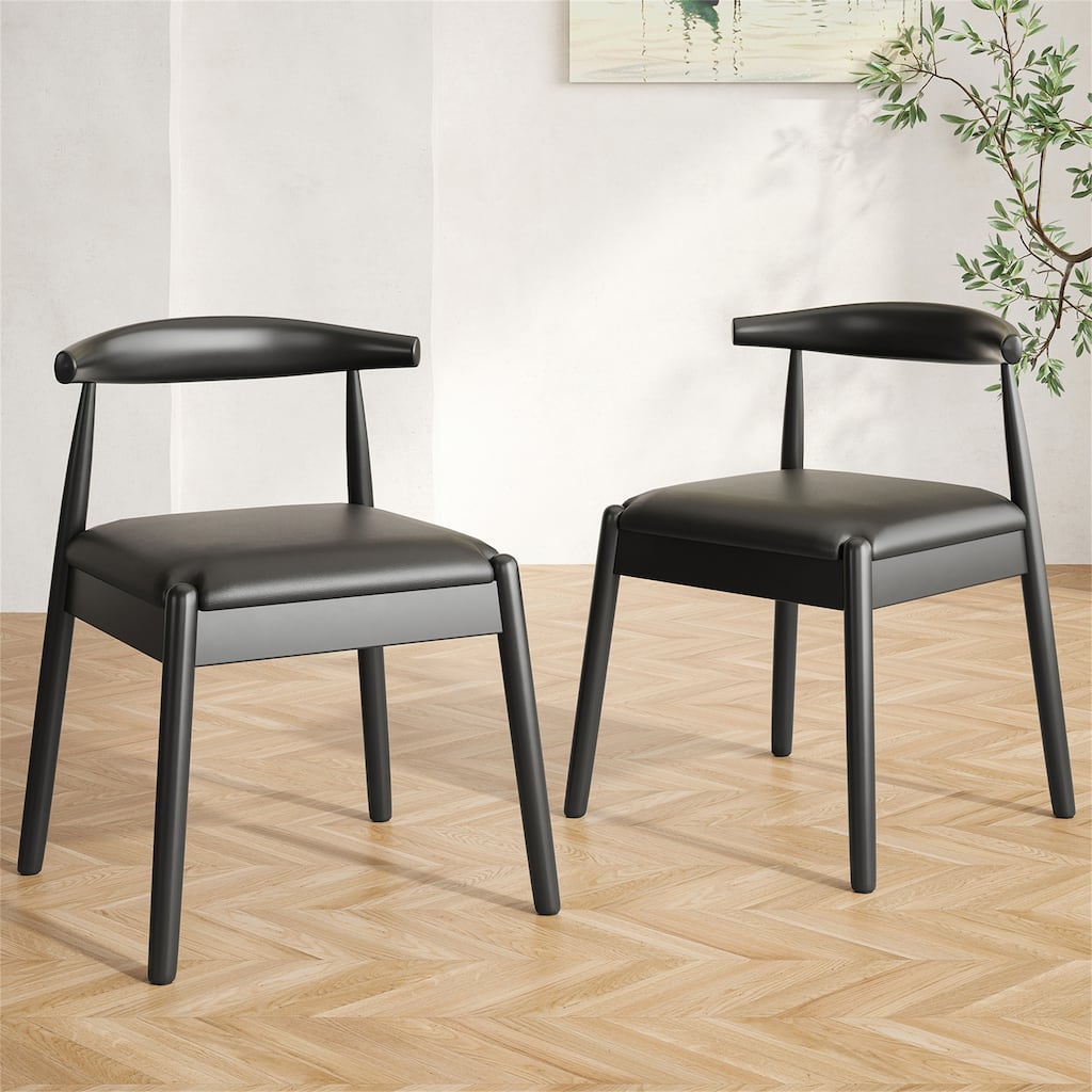 Set of 2 Mid-Century Modern Dining Chairs