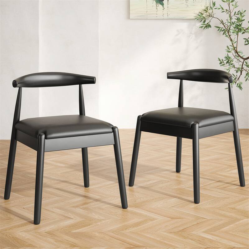 Set of 2 Mid-Century Modern Dining Chairs