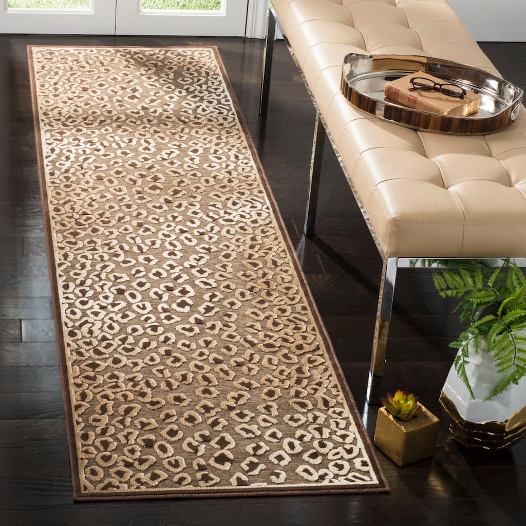 SAFAVIEH, Paradise Jeannie Leopard Viscose Rug