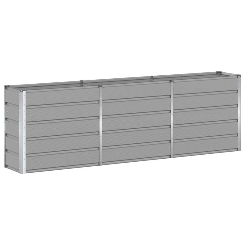 vidaXL Planter in Steel - 39.37 x 15.75 x 17.72"