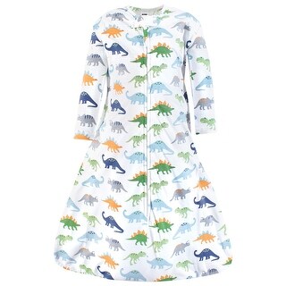 Hudson Baby Long Sleeve Cotton Jersey Sleeping Bag, Sack, Blanket, Dinosaurs