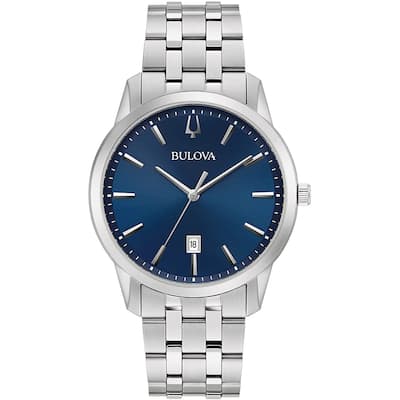Bulova Men's Sutton Blue Dial Watch - 96B338 - 6 (36)