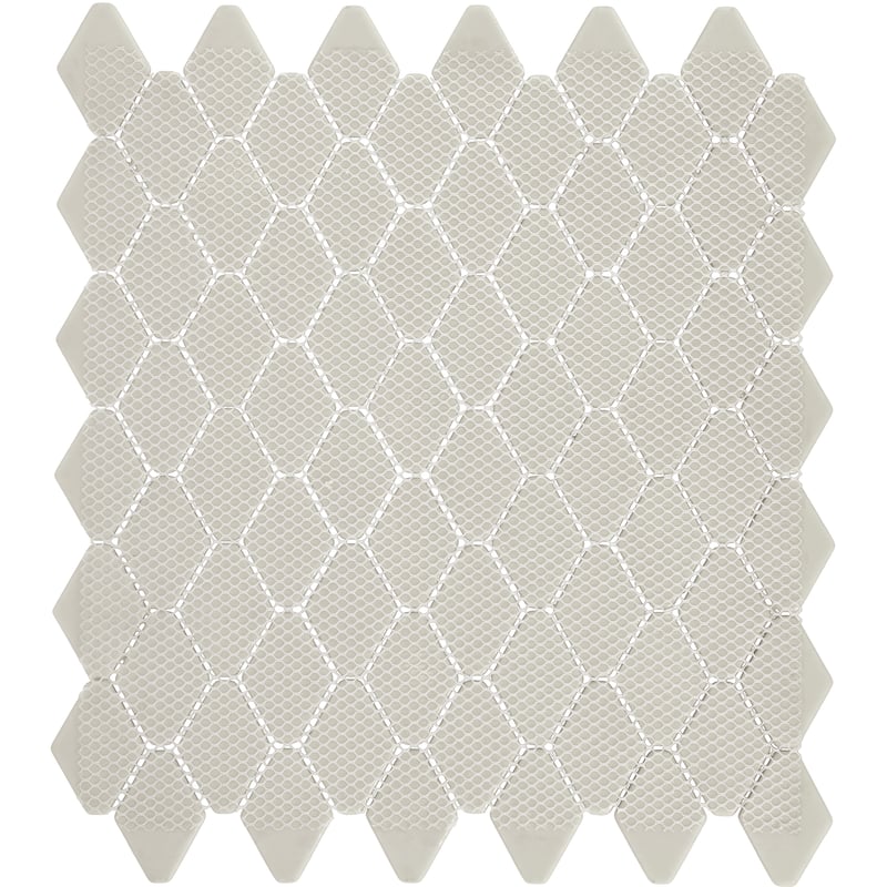 Daltile Starcastle 1.5" Elongated Hexagon Glass Wall Mosaic (15 PC Per Carton) (13.28 SQFT Per Carton)