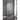 Somette Clear/Chrome Contemporary Glass Curio with Wine Storage - 31.5"W x 15.75"D x 82.36"H