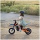 preview thumbnail 1 of 15, 24V Kids Electric Motorcycle with Fast Speed, Leather Seat Blue