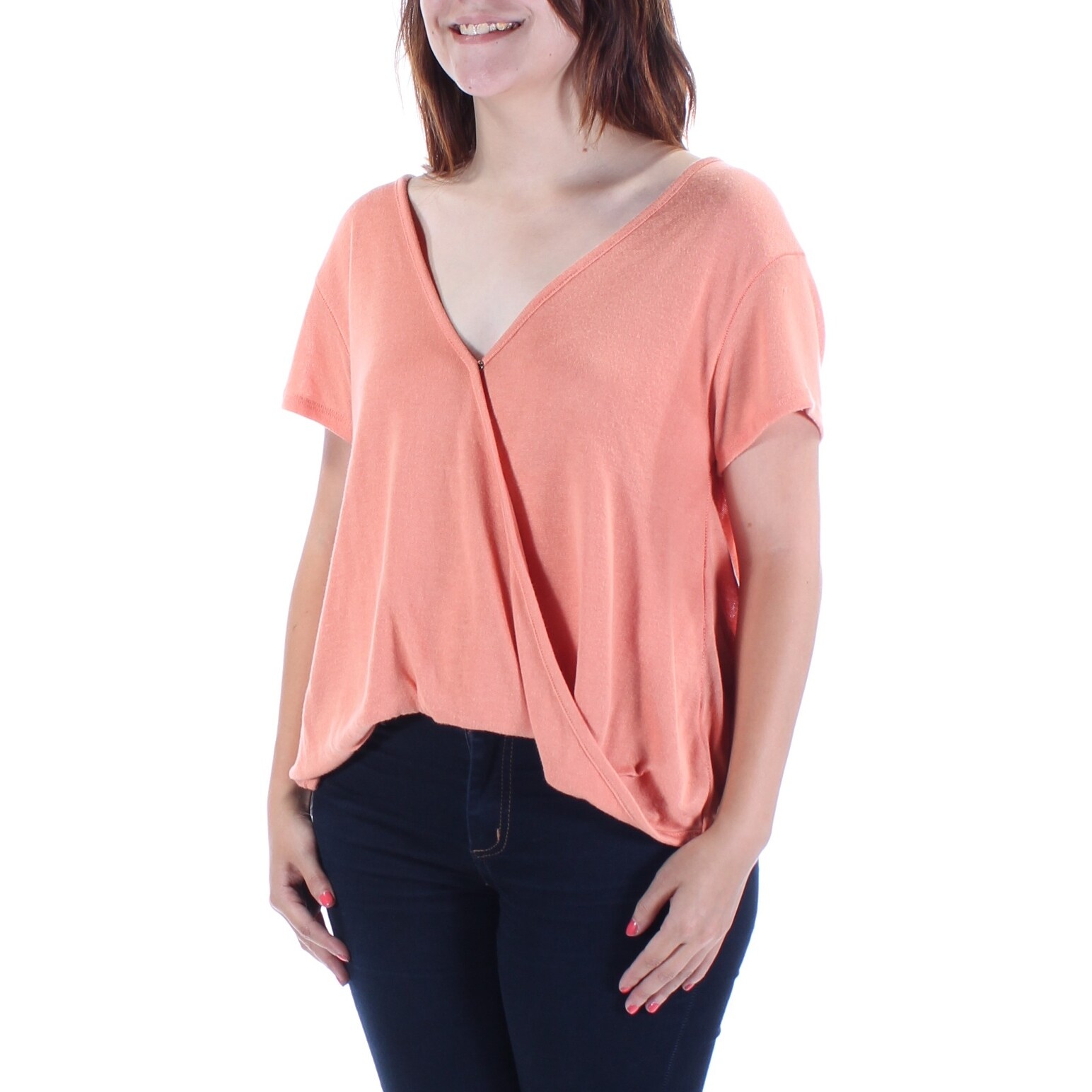 sleeveless wrap sweater