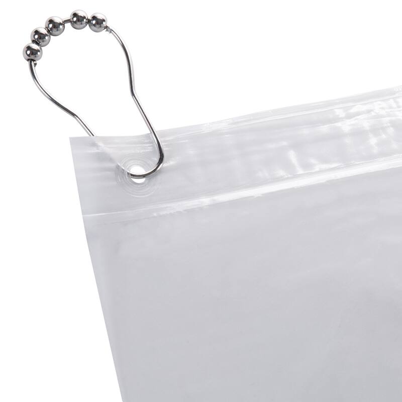 Bath Bliss Shower Liner in Clear