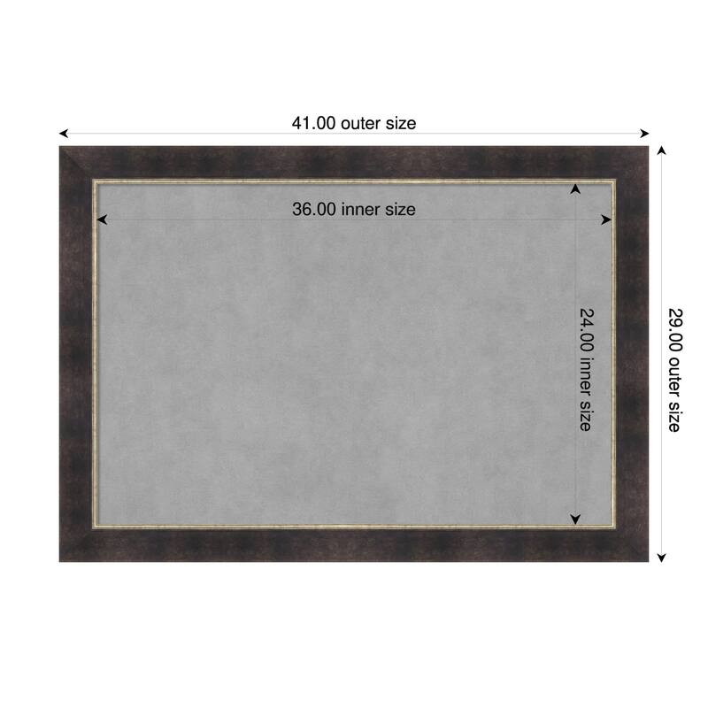 Amanti Art Odin Antique Bronze Framed - 41 x 29 in