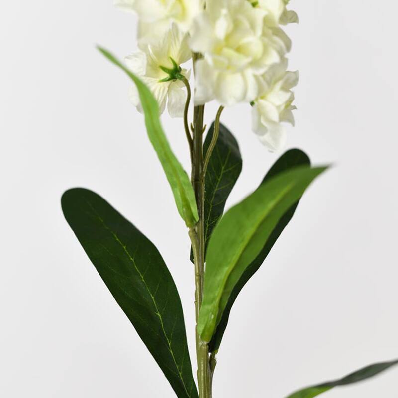 Silk Decorative Artificial Violet(Pack of 1 Branch)