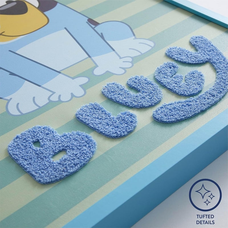 Bluey Tufted Wall Art Decor