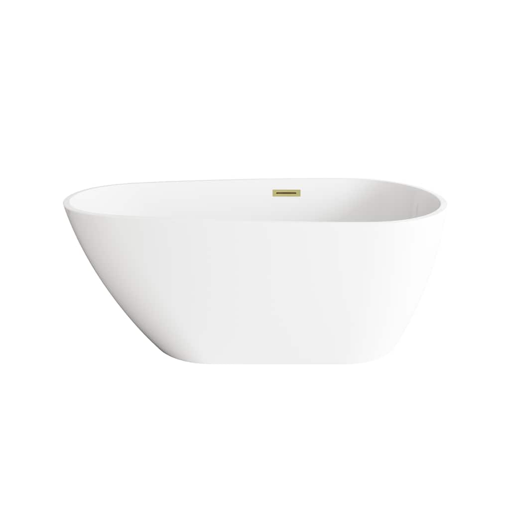 Hillary Bathtub in Glossy White