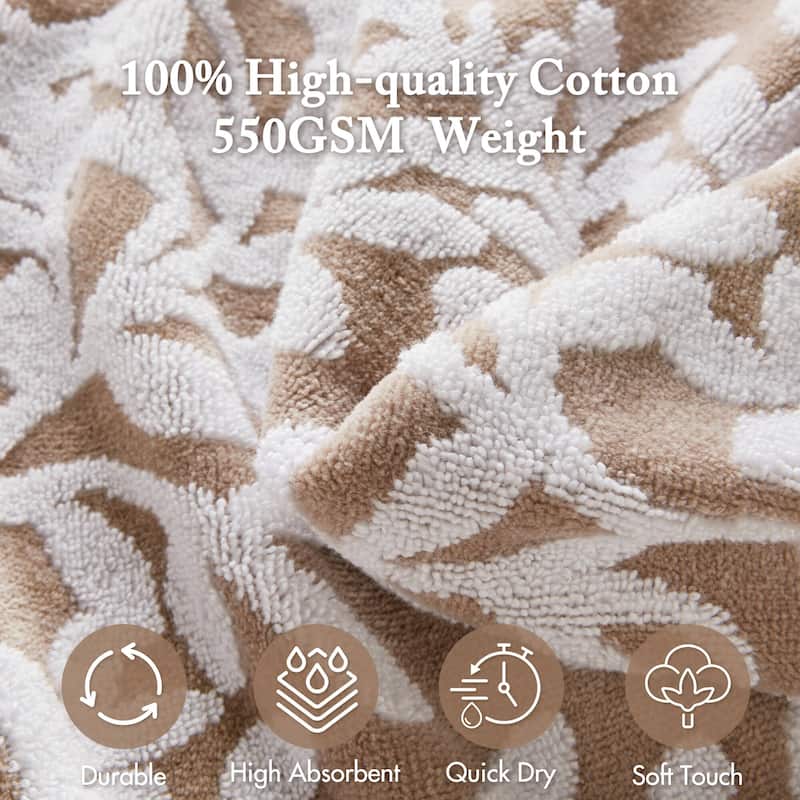 Madison Park Skyler 6 Piece Towel Set