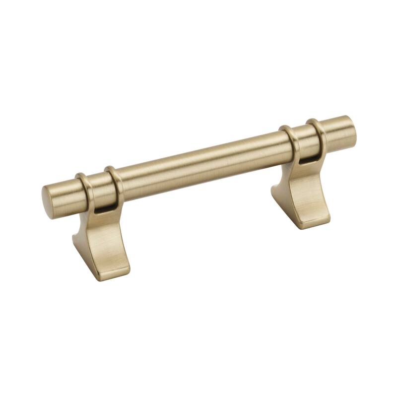 Davenport 3 in (76 mm) Center-to-Center Golden Champagne Cabinet Pull
