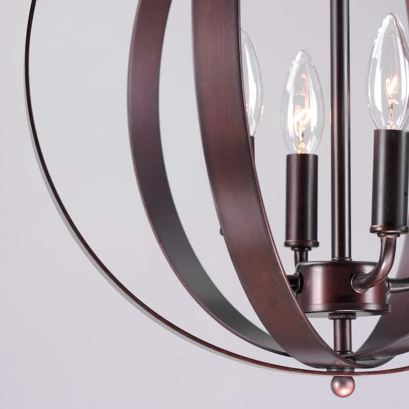Maxim Provident 4 Light 16" Wide Taper Candle Pendant