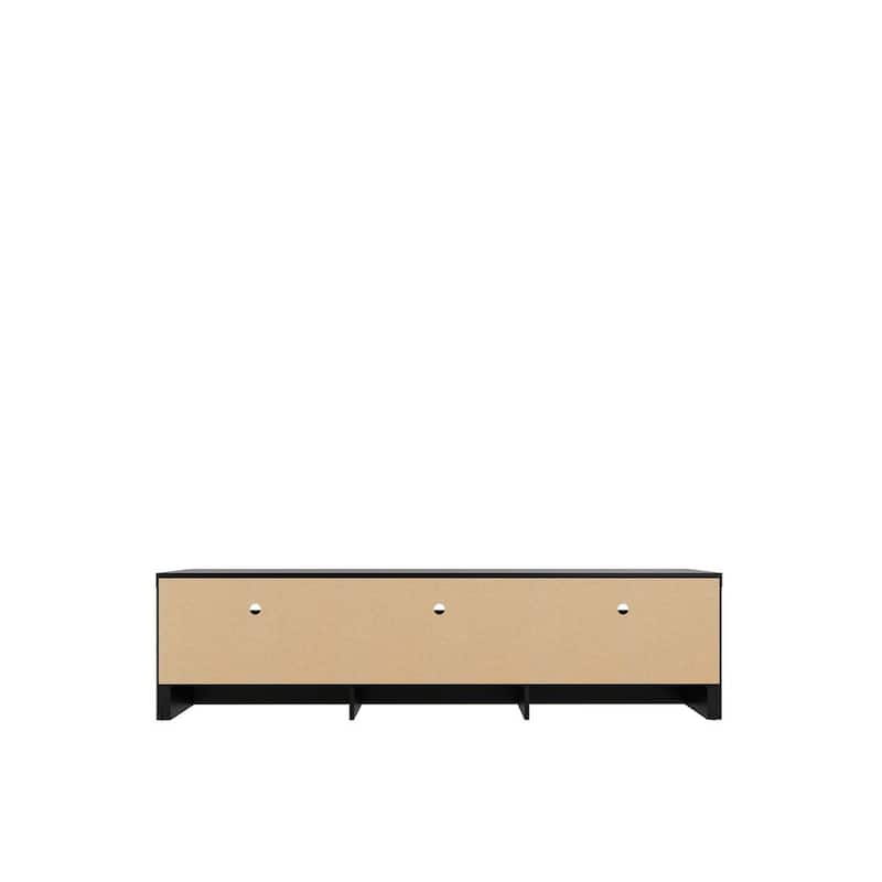 Manhattan Comfort Sylvan 70.86 In. Storage Media Cabinet Console