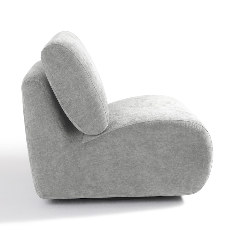 33'' Swivel Upholstered Accent Chair