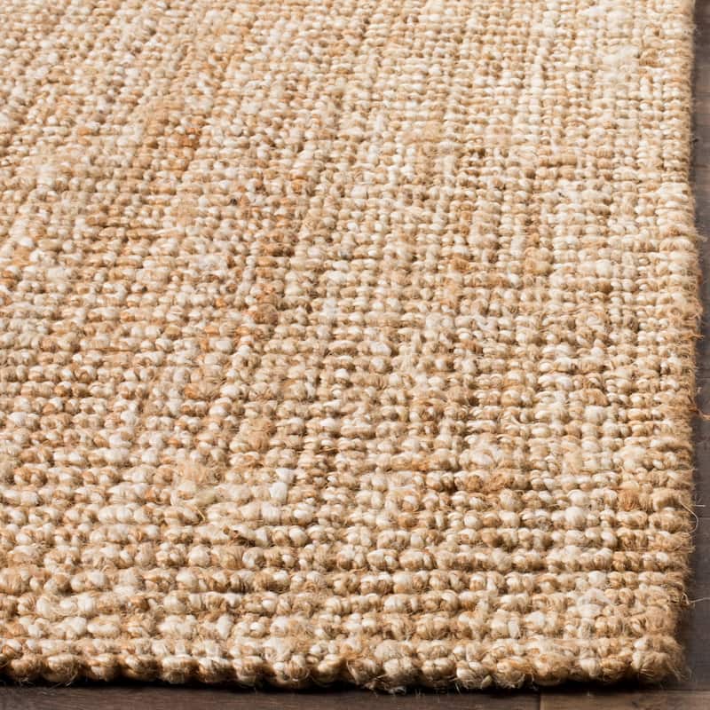 SAFAVIEH Jerneja Handmade Solid Chunky Jute Area Rug