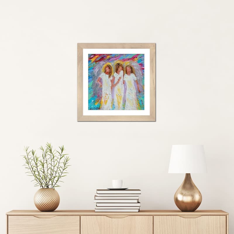 iCanvas "Angel Friends" by Karen Tarlton