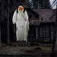 preview thumbnail 7 of 5, Animated Pumpkin Ghost with Glowing Red Eyes and Creepy Howling Sounds