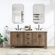 preview thumbnail 2 of 82, Javier Bath Vanity with Composite Stone Top without Mirror