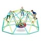 preview thumbnail 7 of 5, Hapfan 10ft Climbing Dome Swing Set with Saucer Swing, Durable Jungle Gym for Kids 3-12
