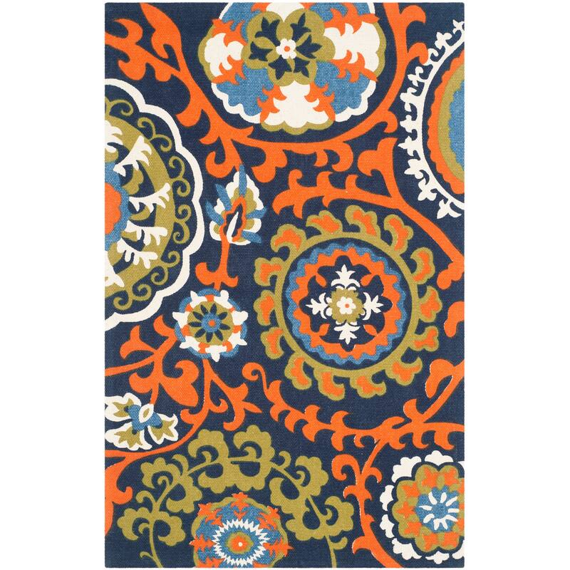 SAFAVIEH Handmade Cedar Brook Vassie Modern Cotton Rug