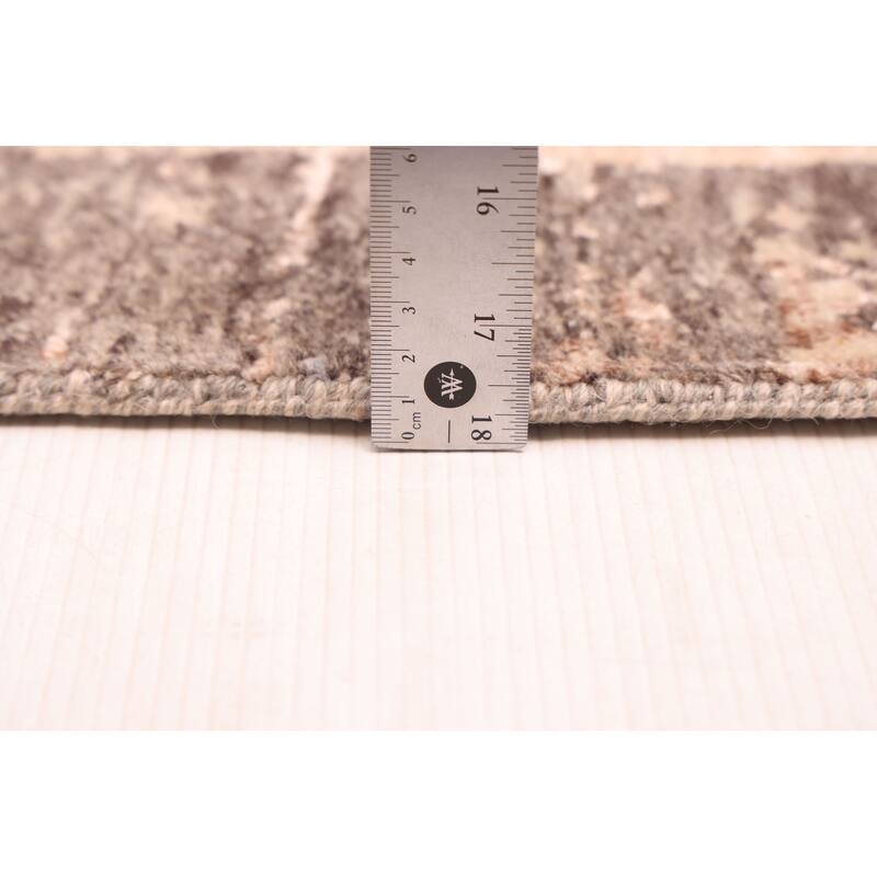 ECARPETGALLERY Hand-knotted Legacy Tan Silk, Wool Rug - 9'11 x 14'0