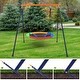 preview thumbnail 4 of 5, Saucer Swing with Stand for Kids