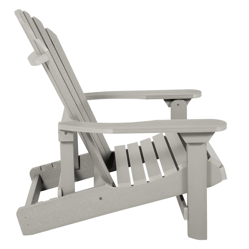 HIGHWOOD King-Size Folding and Reclining Adirondack Chair