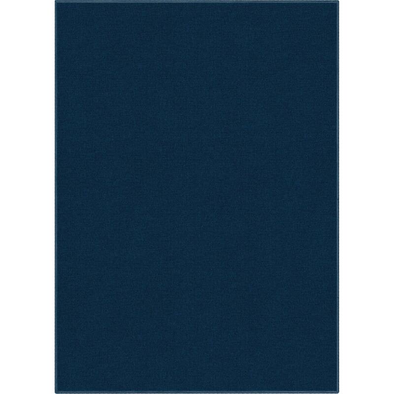 Well Woven Plain Solid Modern Flat-Weave Area Rug