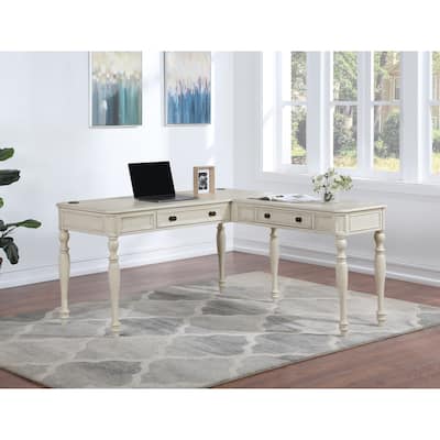 Country Meadows L-Shaped Desk