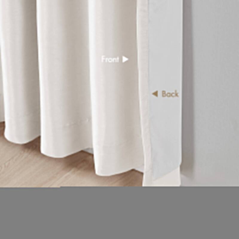 Madison Park Emilia Twist Tab Total Blackout Window Curtain Panel