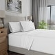 preview thumbnail 4 of 43, Color Sense 100% Cotton 300TC Ultra-Soft & Silky Wrinkle-Resistant Sheet Set