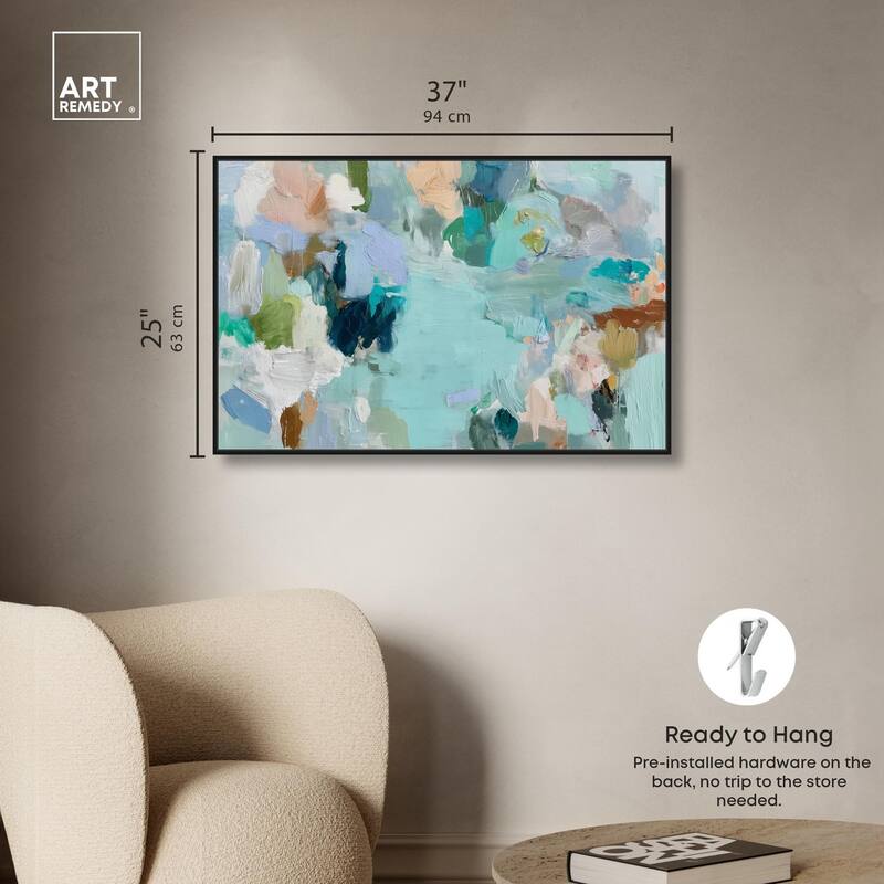 Layers of Feeling I Canvas by Art Remedy