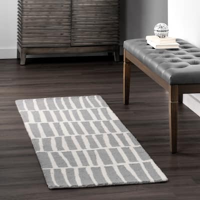 Nuloom Roxane Contempoary Striped Area Rug