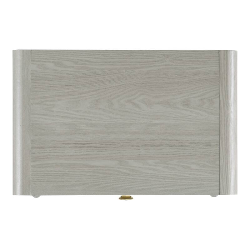 Furniture of America Thalia Modern Grey Wood 2-Drawer Nightstand