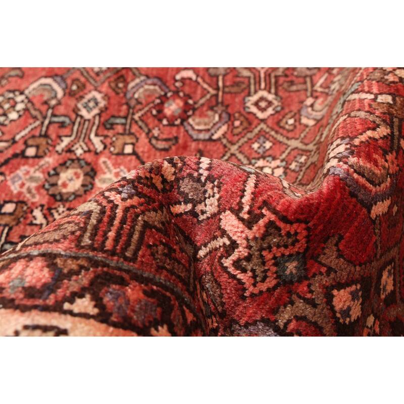 ECARPETGALLERY Hand-knotted Andelz Dark Copper Wool Rug - 3'8 x 9'7